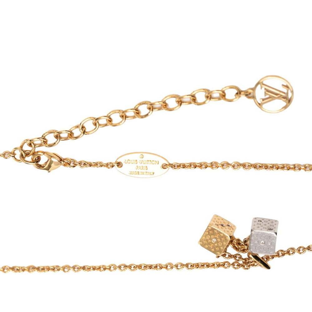 LOUIS VUITTON Gold Necklace - Picture 4 of 7